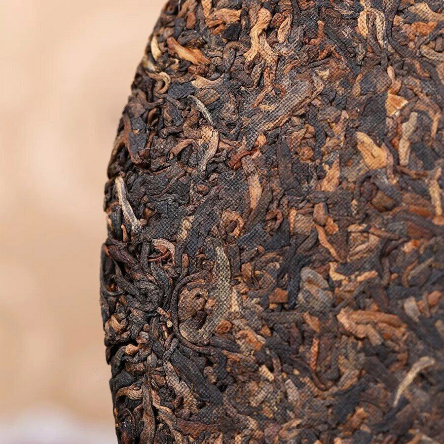 400g 2019 Haiwan Yun Hai Ripe Puer Tea Yunnan Aged Tree Old Comrade Shu Puer Tea