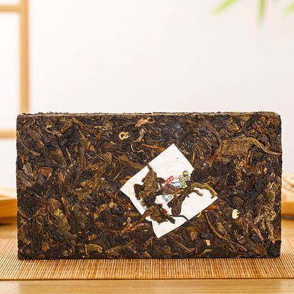 1000g Yunnan Raw Puerh Tea Xigui Golden Leaf Pu-erh Brick Tea Chinese Pu'er Tea