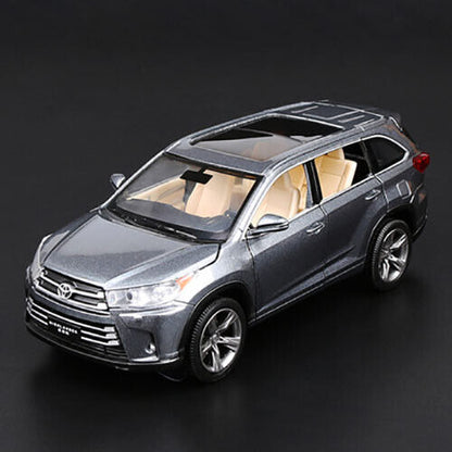 1:32 Toyota Highlander SUV Druckguss Modellauto Geländewagen Spielzeugsammlung Kind-