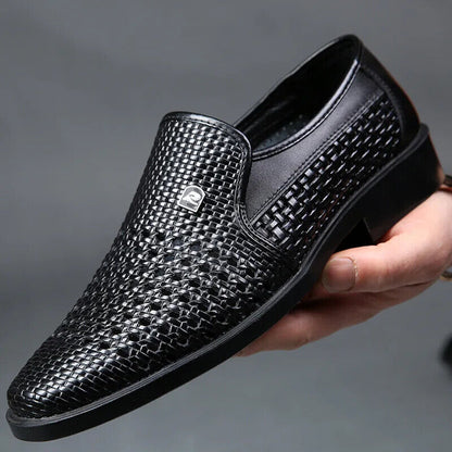 Spring Men Loafers Leather Men Shoes Oxfords Man Shoes Formal Dress Shoes Man