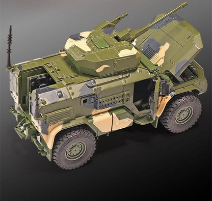 1:32 Tiger Armored Car Military Truck Diecast Model Car Toy Vehicle Gift Kids