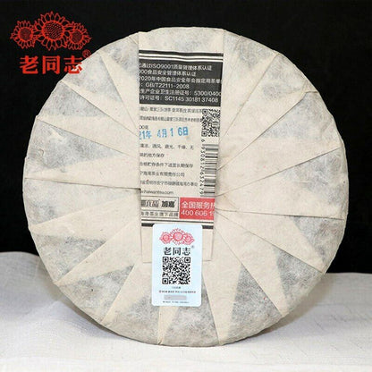 Haiwan Zhang Jia San Dui Raw Puer Tea Bulang Mountain Sheng Puerh 500g