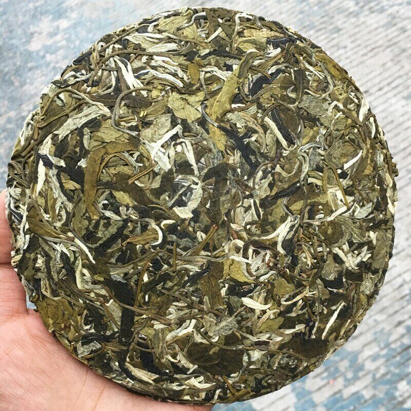 2022 Fuding White Tea White Peony Tea Wild Old PAI MU TAN Bai Mu Dan Cake 300g