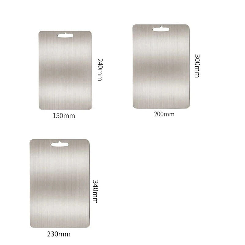 Chopping Block Stainless Steel Easy To Clean Fruit Vegetable Meat Cutting Board