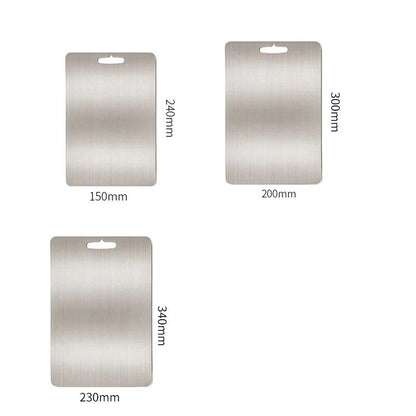 Chopping Block Stainless Steel Easy To Clean Fruit Vegetable Meat Cutting Board