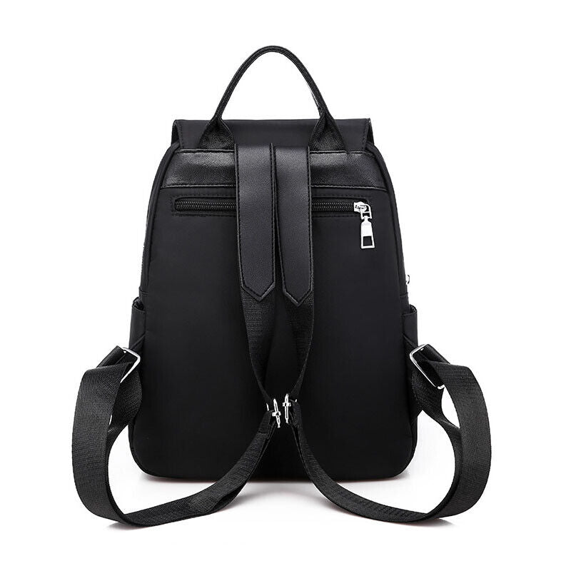 Women's Backpack PU Oxford Shoulder Bag Handbags Rucksack School Travel Backbag