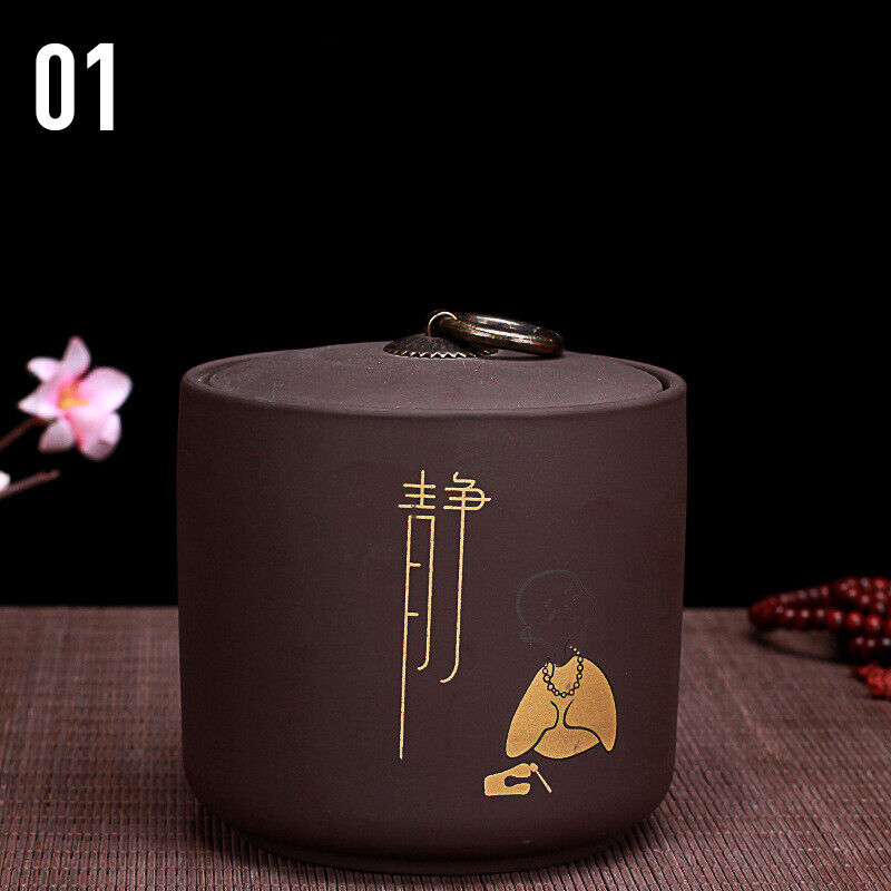 Ceramic Storage Tank Porcelain Moisture-Proof Tea Cans Food Storage Container