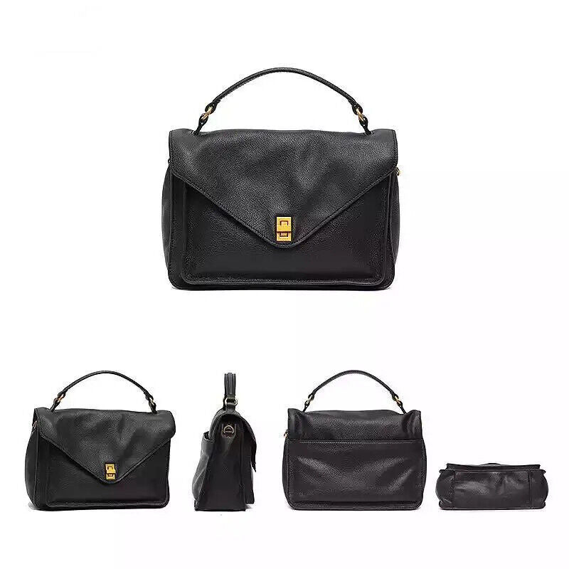 Messenger Bag Women Commuter Messenger Bag First Layer Handbag