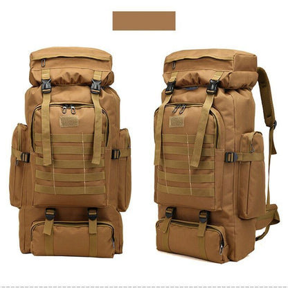 80L Backpack Army Hiking Camping Backpack Travel Outdoor Sports Climbing Bag