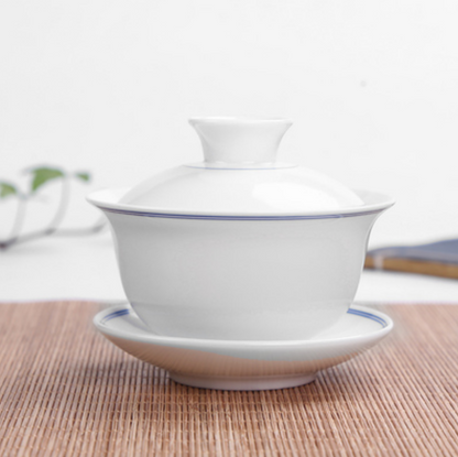 ceramic tureen porcelain gaiwan Chinese cup bowl set zisha tureen multi-pattern