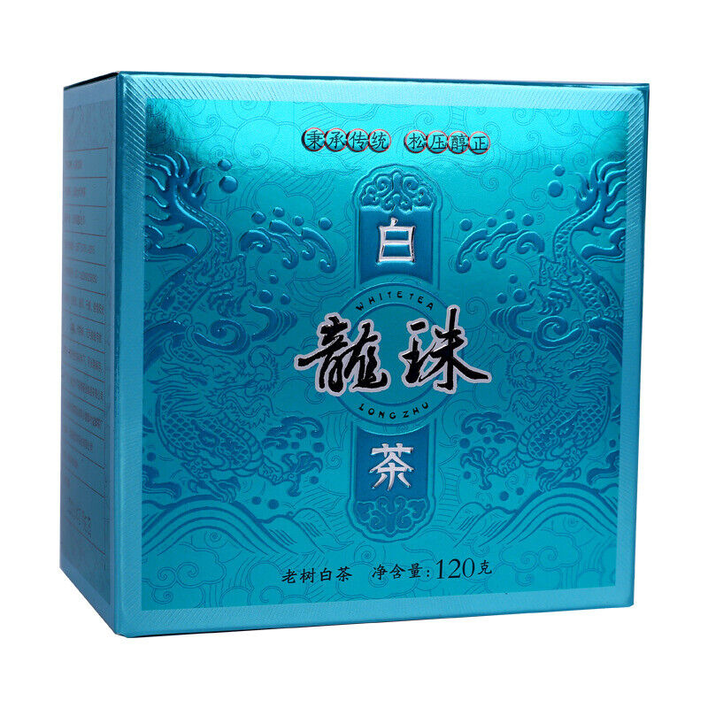 120g Yunnan Pu'er Tea White Tea Dragon Pearl Moonlight White One Bud One Leaf