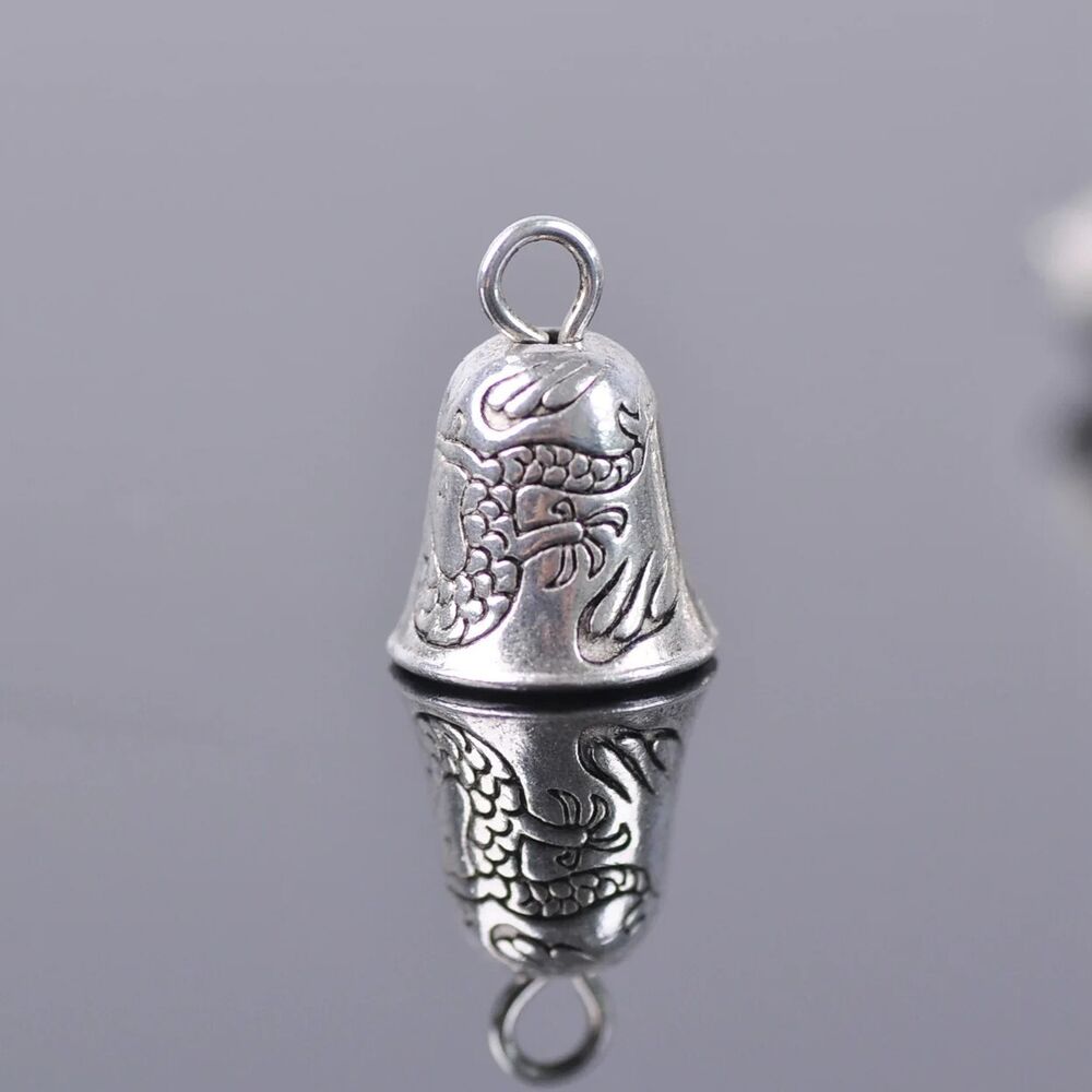 Fashion Pendants Beads 20Pcs Tibetan Gold Metal Alloy Non Ringing Bells 14x9.5mm