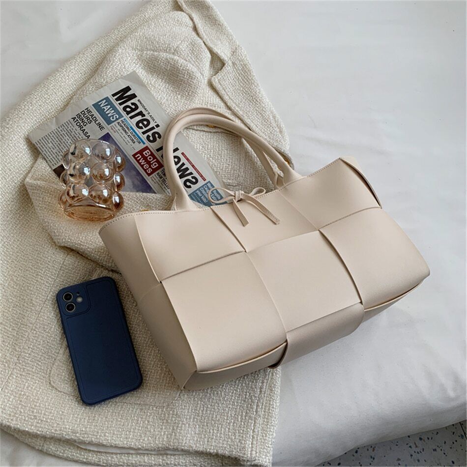 2 Set Women's Tote Bags PU Leather Shoulder Bags Women Lady Bag Handbags