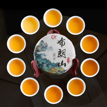 200g Bulangshan Pu-erh Raw Tea Cake Yunnan Pu-erh Tea Chinese Pu'er Black Tea