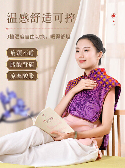 Wormwood Moxa Waist Shoulder Neck Bag Electric Heating Moxibustion Pack Tool 艾灸
