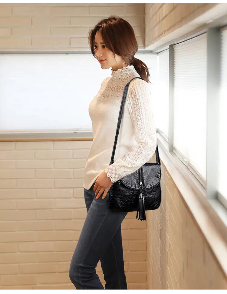 Shoulder Bag Soft Leather Handbag Women Messenger Bags Women Bag