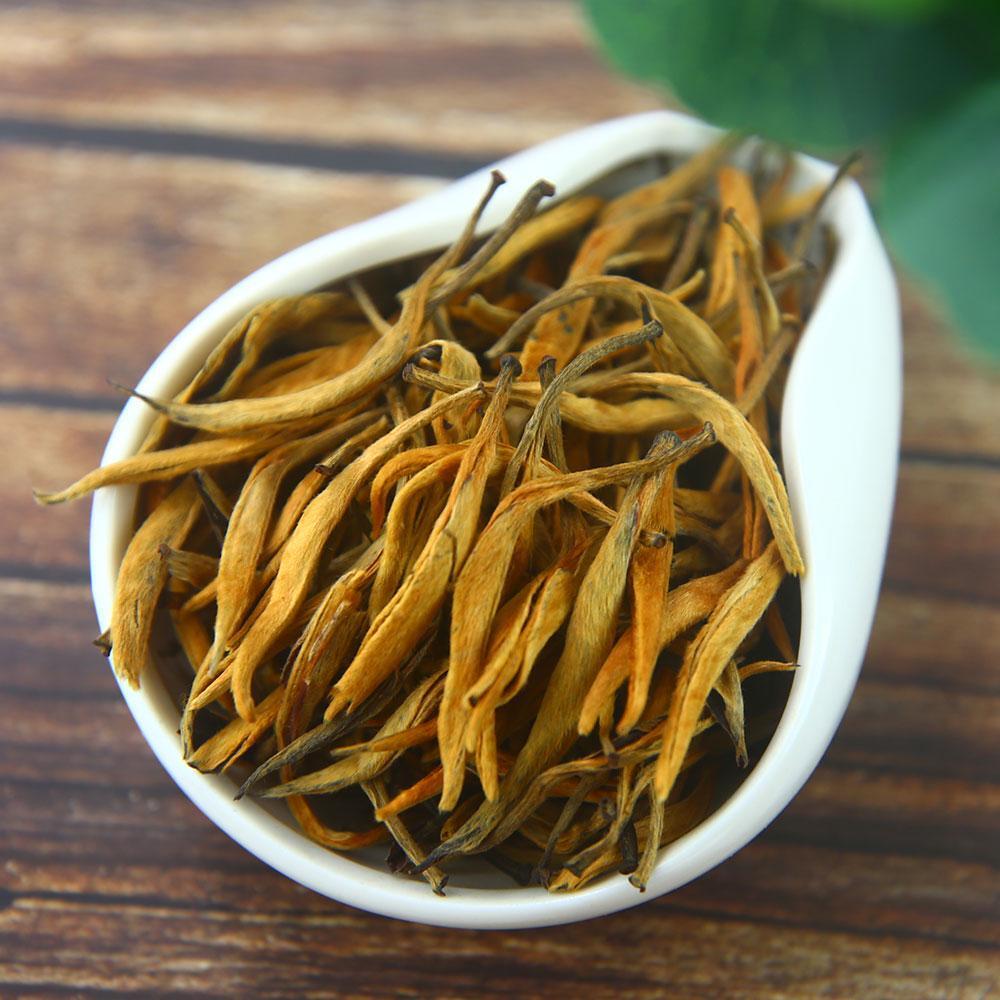 Yunnan Black Tea Dian Hong Gold Bud Golden Monkey Natural Teas