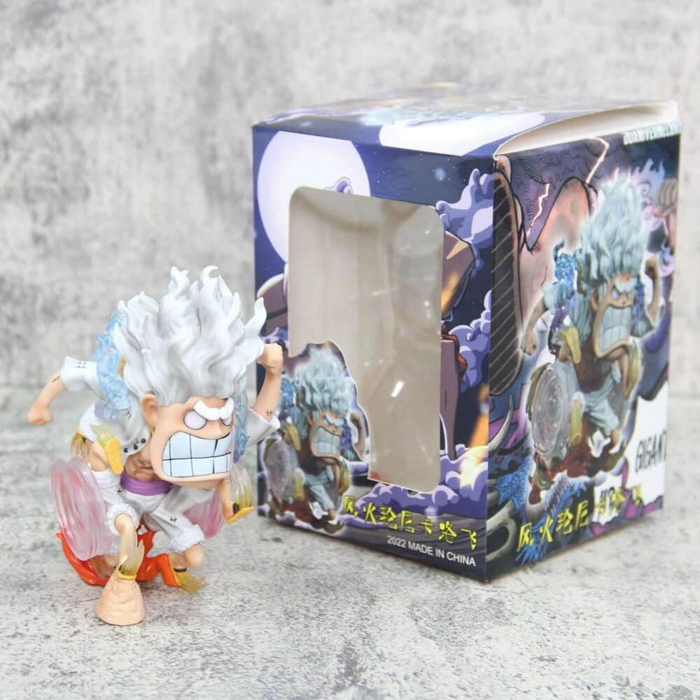 Anime One Piece Sun God Nika Ruffy Gear 5 PVC Actionfigur Modell Spielzeug Statue-