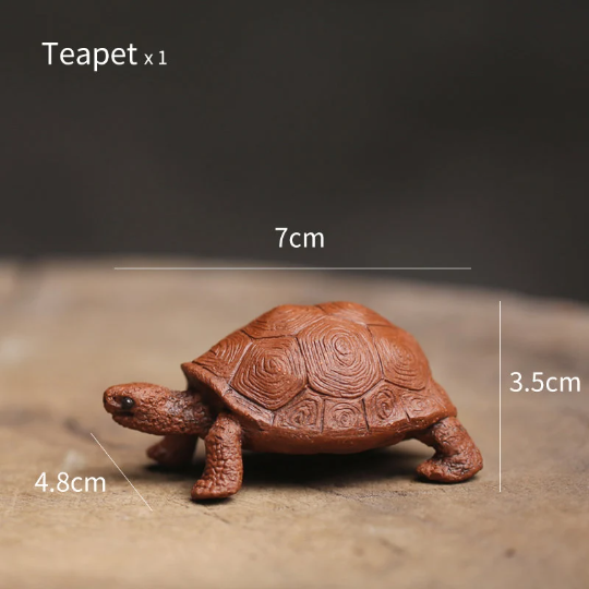 Purple Clay Tea Accessories Turtle Tea Pet Home Decor
