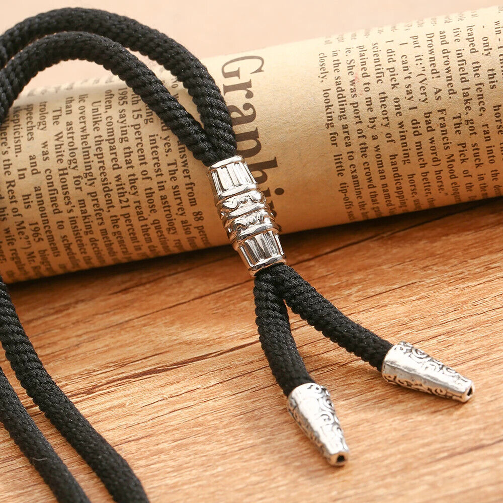 Men Bolo Tie Nylon Rope Cord Casual Classic Neckties Simple Fashion Women Bowtie