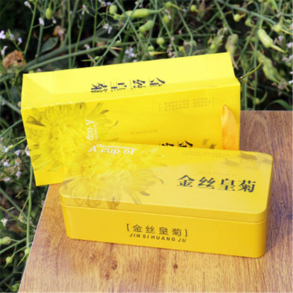 20pcs Gold Huang Ju Chrysanthemum Tea A Large Cup of Organic Herbal Tea
