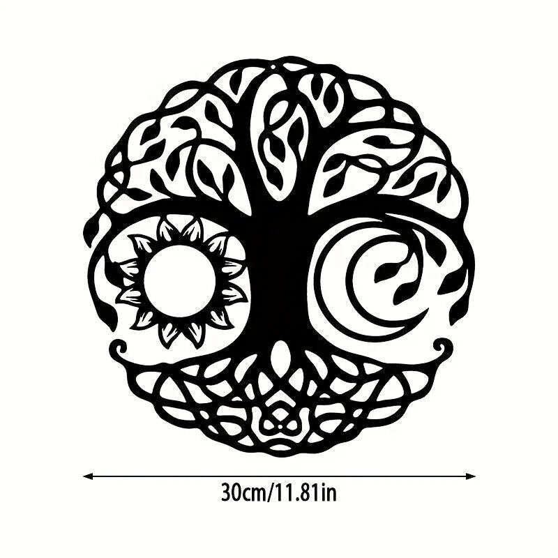 Tree Of Life Wall Art Decor, Metal Tree Of Life Wall Decor Garden Sculpture