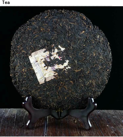 357g Yunnan Menghai Dayi 7592 1401 Chi Tse Beeng Ripe Shu Cooked Puer Pu Er Tea