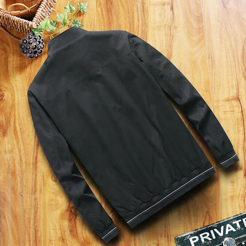 Spring Autumn Men's Bomber Jacket Men's Outerwear WindbreakerJacket Men's Jacket