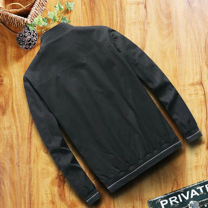 Spring Autumn Men's Bomber Jacket Men's Outerwear WindbreakerJacket Men's Jacket