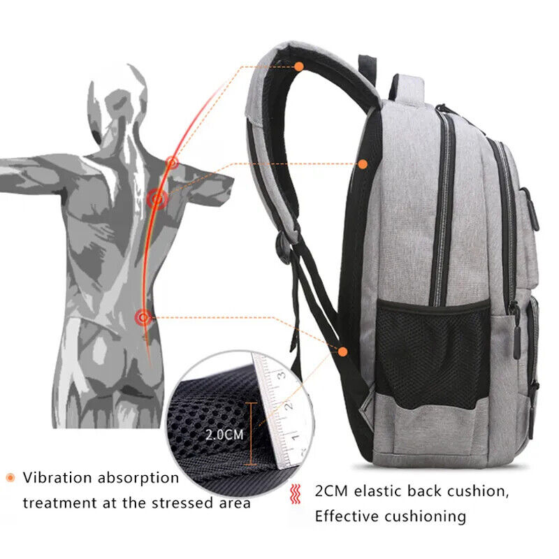 Backpack Men Backpacks Oxford Black High School Bags Boy Gril Student Backpack
