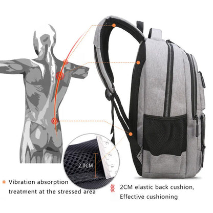 Backpack Men Backpacks Oxford Black High School Bags Boy Gril Student Backpack