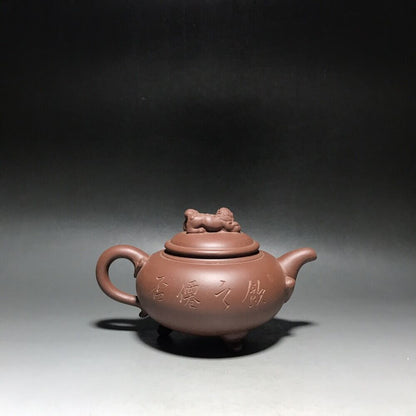 vintage chinese yixing purple clay teapot zisha ceremony teaware collection rare