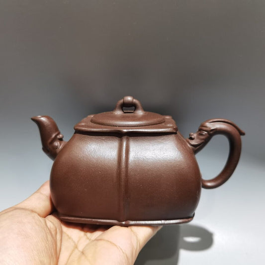vintage chinese yixing purple clay teapot zisha ceremony fashion nice teaware