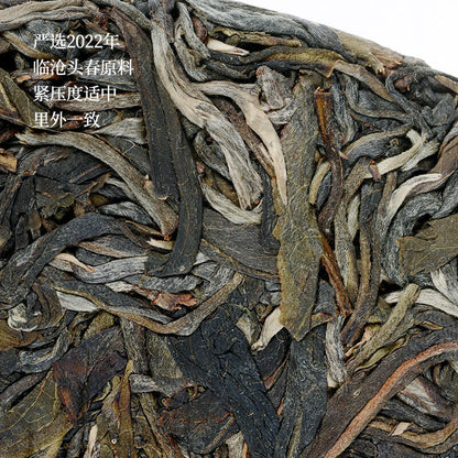 2022 Yunnan bing dao old tree Pu erh Tea UnCooked raw Cake,CHINA PU ER tee 357g