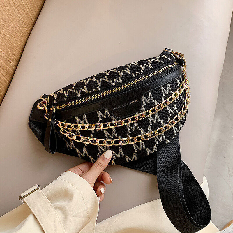 Chain Small Packs Women's waist bag Packs Female Purses Ladies Chest Bags