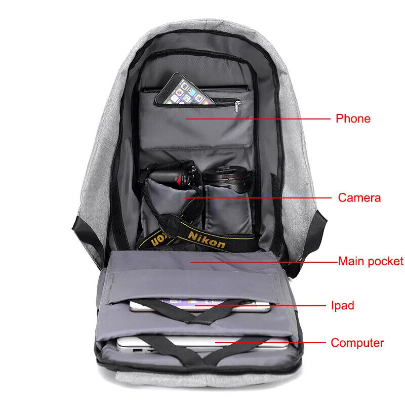 Backpack Bag 15.6 Inch Laptop Men Back Pack Backbag School Backpack