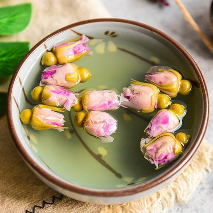 Organic Dried Rose Buds Dried Herbs Rose Herball Teas Makes A Healthy Tea