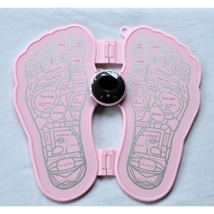 EMS bioelectric acupoint massager pad electric foot stimulator for pain relief brand new-