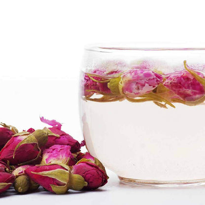 Rose Tea 2023 Rose Bud Tea Natural Blooming Flower Tea to Lose Weight