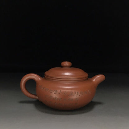 vintage chinese yixing purple clay teapot zisha ceremony teaware collection rare