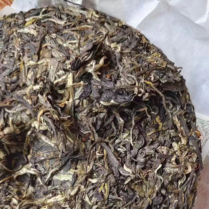 357g Yunnan Raw Puerh Tea Cake 2022 Luoshuidong Pu'er Raw Tea Premium Pu-erh Tea