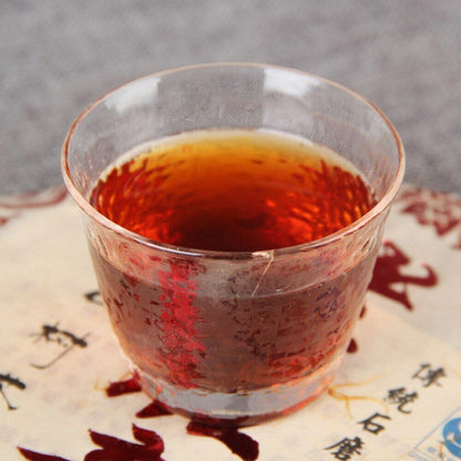 357g Premium Menghai Old Banzhang Ripe Pu-erh Tea Old Tree Ripe Puer Health Care