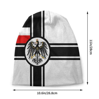 German Empire DK Reich War Flag Beanie Caps Unisex Hats Germany Patriotic Bonnet