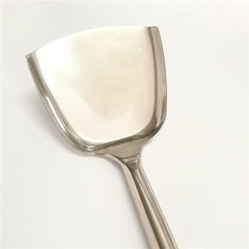 Kitchen Cooking Utensils Stainless Steel Wood Handle Big Long Spatula Soup Spoon