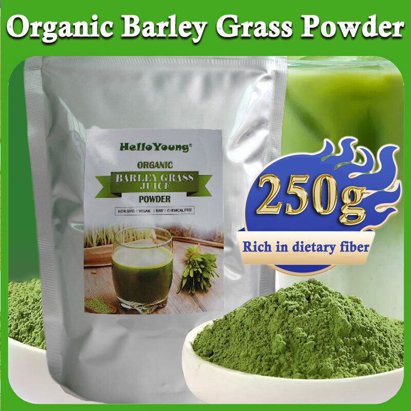 Barley Grass Powder Green Tea Barley Grass Powdered Drink for Immunity Support