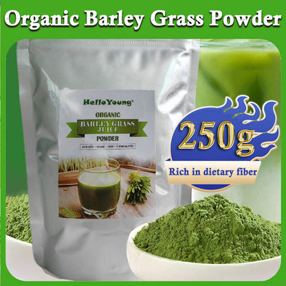 Barley Grass Powder Green Tea Barley Grass Powdered Drink for Immunity Support