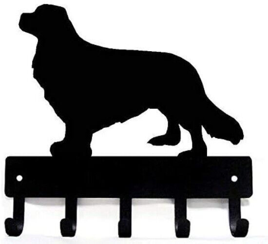 Cavalier King Charles Spaniel Dog Key Rack Hanger - 6 inch/9 inch Metal Wall Art