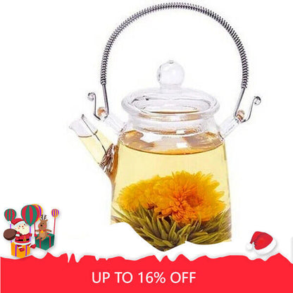 Flavors Flowering Tea Fresh Blooming Tea Hand-Tied Natural Tea 20pcs