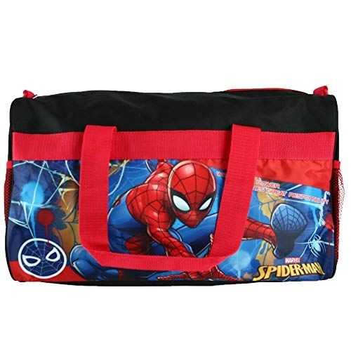 Spider-Man 18" Duffel Bag Standard Large, Black-Red