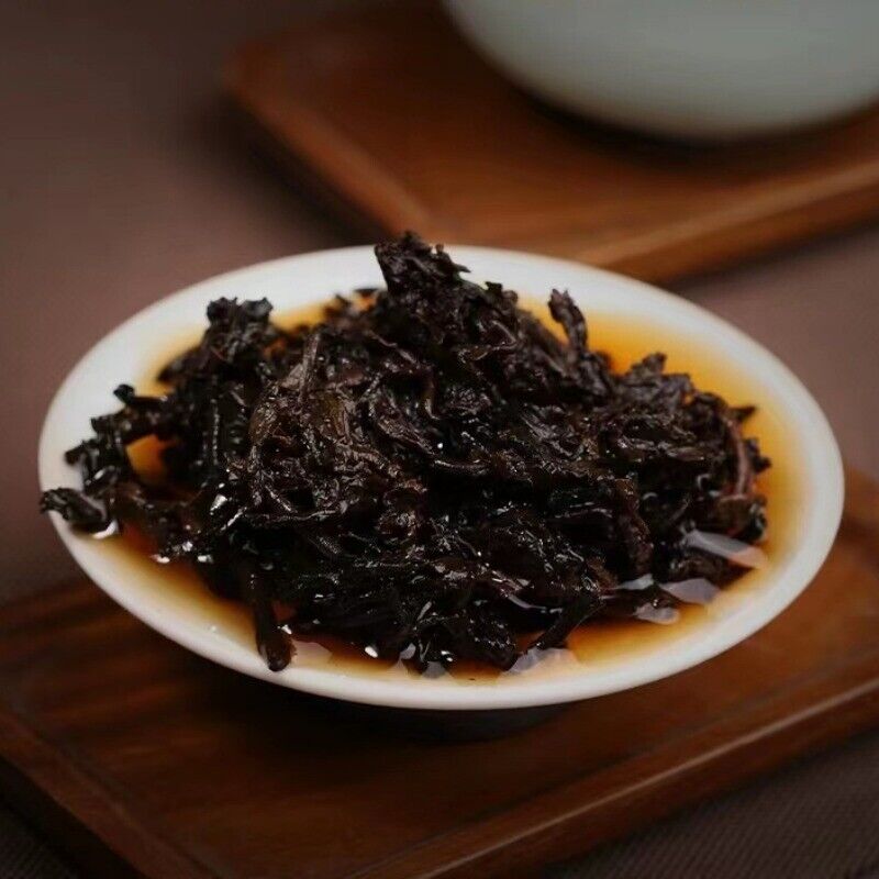 357g Yunnan Aged Pu-erh Ripe Tea Cake 2009 Menghai Puerh Tea Qizi Pu'er Cake Tea